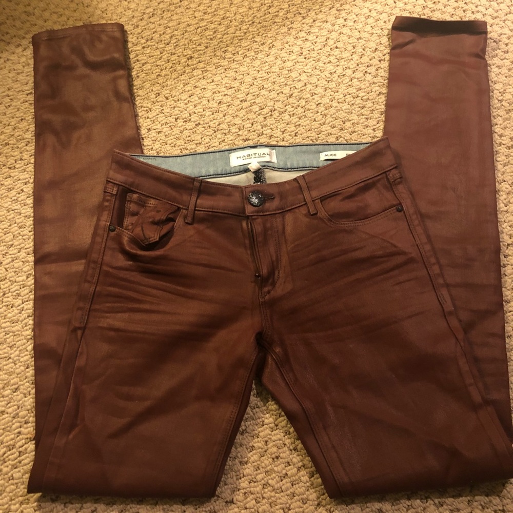 Habitual Leather like skinny jeans!